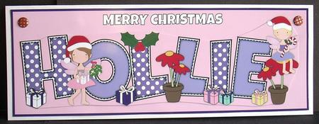 Christmas Fairies Hollie Large Dl by Joyce Watson