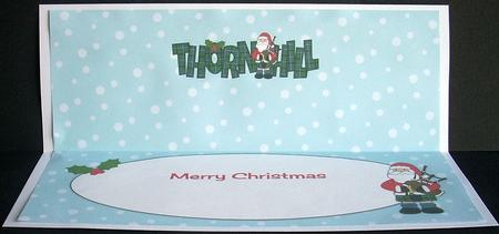 Merry Christmas from Thornhill Large Dl 2 Insert by Joyce Watson