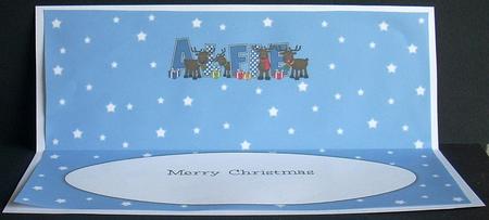 Rudolf and Friends Alfie Large Dl Insert by Joyce Watson