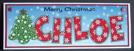 Christmas Tree Chloe Large Dl by Joyce Watson