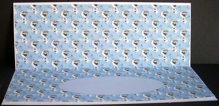 Snowman Insert Large Dl by Joyce Watson