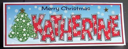 Christmas Tree Katherine Large Dl by Joyce Watson