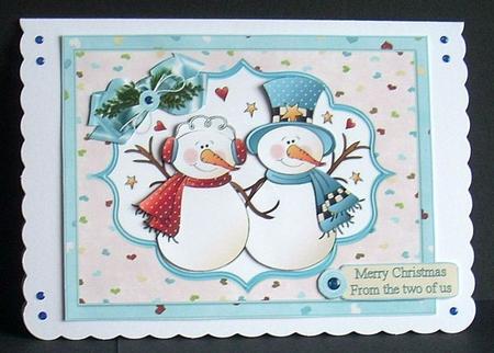 Merry Christmas from the Two of Us by Joyce Watson