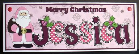 Santa in Coat Jessica Large Dl by Joyce Watson