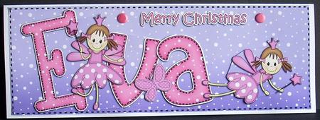 Xmas Large Dl Eva Quick Card N 3D Decoupage by Joyce Watson