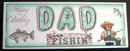 Fishing Dad Dl by Joyce Watson