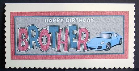 Porsche Brother Large Dl by Joyce Watson