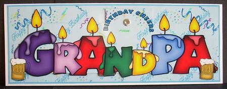 Grandpa Candles Dl by Joyce Watson