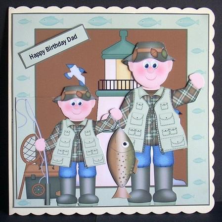 Happy Fishing Day by Joyce Watson