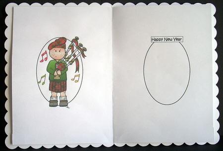 Bag Piper New Year Insert by Joyce Watson