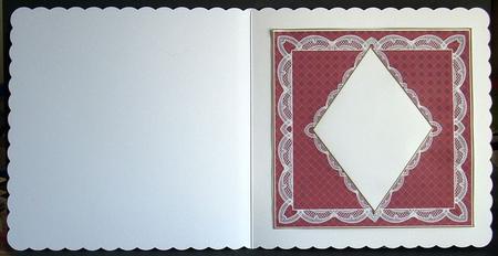 Sunrise Check 7in Diamond Insert Panel by Joyce Watson