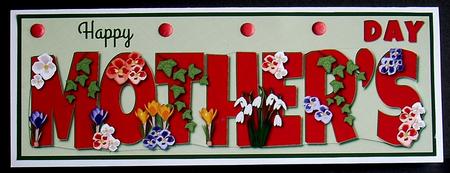 Flowers Mother's Day Large Dl by Joyce Watson