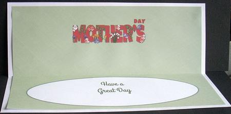 Flowers Mother's Day Large Dl Insert by Joyce Watson