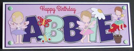 Little Fairies Abbie Large Dl by Joyce Watson