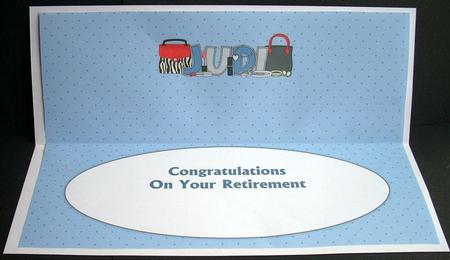 Accessories for Girls Judi (retirement) Large Dl Insert by Joyce Watson