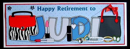 Accessories for Girls Judi (retirement) Large Dl by Joyce Watson