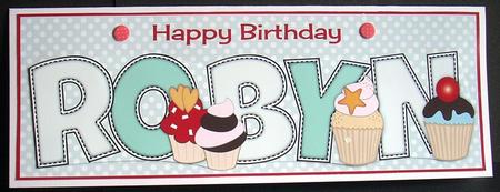 Cupcakes Robyn Large Dl by Joyce Watson