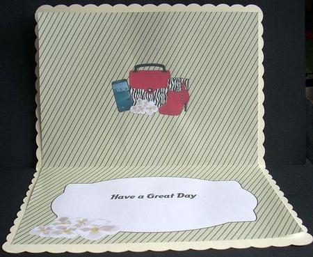 Zebra Handbag, Boots, White Flowers & Smartphone Insert by Joyce Watson