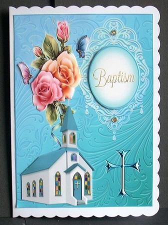 Baptism Church and Shoes by Joyce Watson