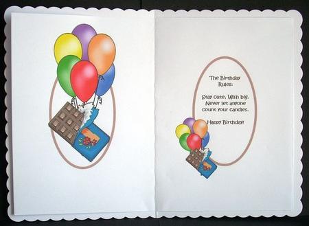 Eat More Chocolate Insert with Verse by Joyce Watson