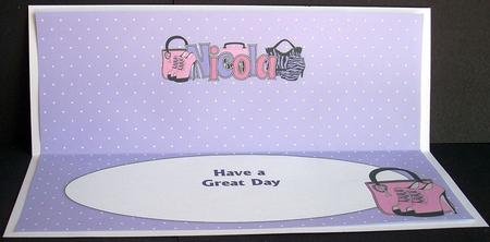 Handbags & Shoes Nicola Large Dl Insert by Joyce Watson