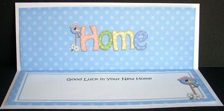 Large Dl New Home Matching Large Dl Insert by Joyce Watson
