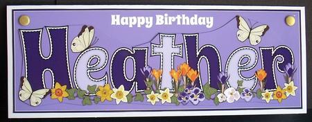 Flower Blossom Heather Large Dl by Joyce Watson