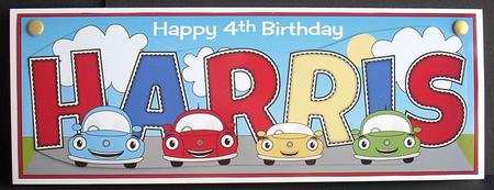 Kiddie Cars Harris 4th Large Dl by Joyce Watson