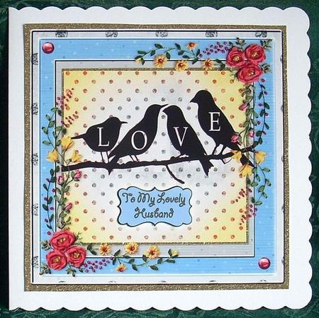 Silhouette Love Birds for Lots of Occasions #3 by Joyce Watson