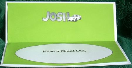 Porsche Josh Large Dl Insert by Joyce Watson