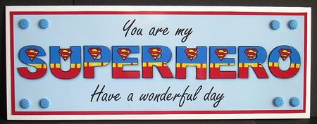 Superhero Superman by Joyce Watson