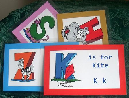 A-z Bumper Alphabet Kit 2 - Comic Pics by Joyce Watson