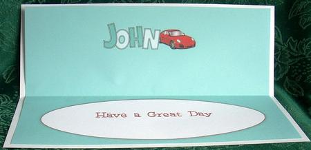 Porsche John Large Dl Insert by Joyce Watson