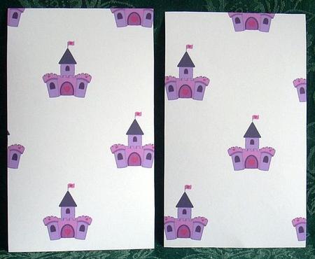 Princess Castle Backing Paper by Joyce Watson