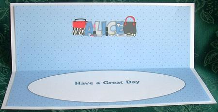 Accessories for Girls Alice Large Dl Insert by Joyce Watson