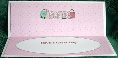 Handbags & Lipsticks Leanne Large Dl Insert by Joyce Watson