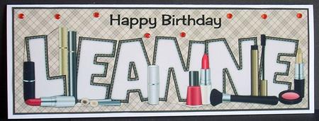 Make-up Leanne Large Dl by Joyce Watson