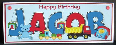 Toys Jacob Large Dl by Joyce Watson