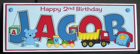Toys Jacob 2nd Large Dl by Joyce Watson