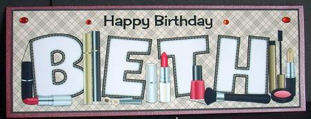 Make-up Beth Large Dl by Joyce Watson