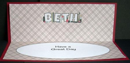 Make-up Beth Large Dl Insert by Joyce Watson