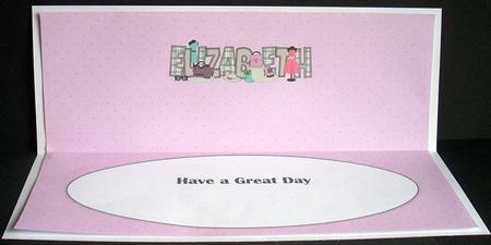 Fashion Elizabeth Large Dl Insert by Joyce Watson