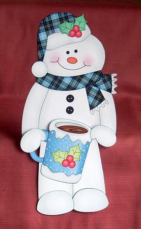 3D on the Shelf Card Kit - Mack the Snowman by Joyce Watson