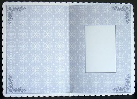 Patterned Insert Soft Purple 2 by Joyce Watson