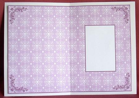 Patterned Insert Soft Pink 2 by Joyce Watson