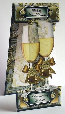 The Perfect Christmas Celebration - Dl I Card by Joyce Watson