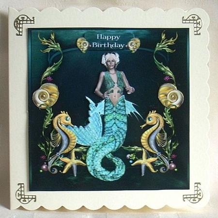 Calm Seas Fantasy Mermaid Mini Kit by Joyce Watson