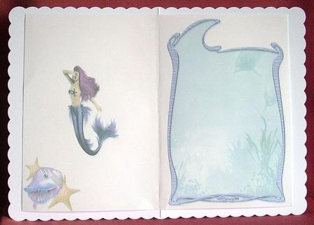 Art Nouveau Mermaid #4 Insert by Joyce Watson