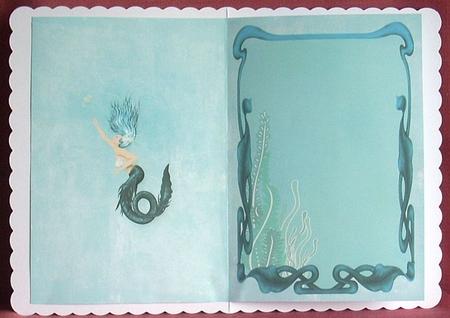 Art Nouveau Mermaid #3 Insert by Joyce Watson