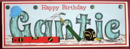 Joiner's Tools Gantie Large Dl by Joyce Watson